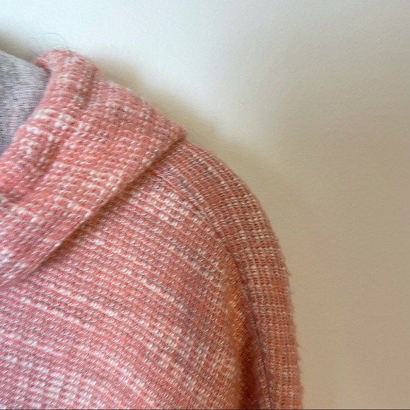 BDG Pink & White Cropped Hoodie Size XS - Picture 5 of 8